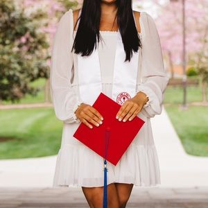 Aritzia White/Cream Dress Sheer Sleeve